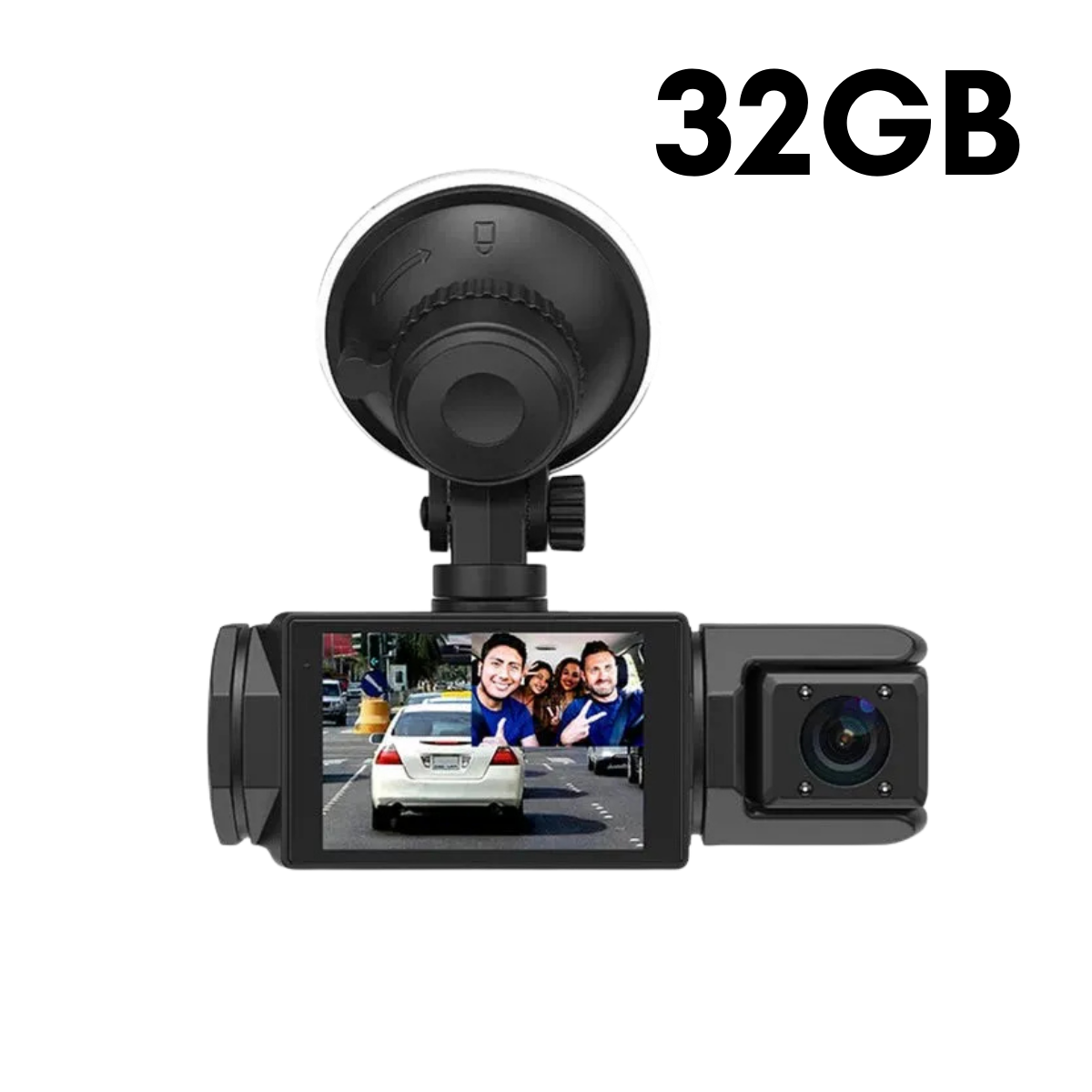 DashCam HD™ 1080p Dashcam with Rear View Camera